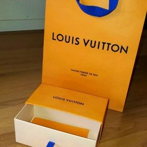 Louis Vuitton bag box receipt holder